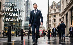 Una persona bien educada, prudente y comedida en sus gestos suele ser una persona que car bien