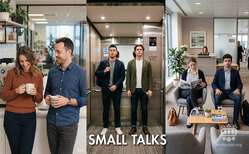 Qué decir en un ascensor o junto a la máquina de café
