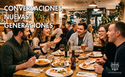 Icono Las conversaciones actuales son muchos más libres y se habla de muchos temas Los temas que en el pasado eran un tabú ahora se pueden hablar con cierta prudencia