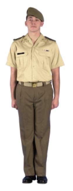 Uniforme de diario verano tropa - Hombre.