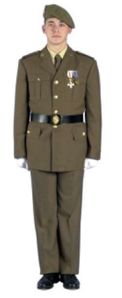 Uniforme de Gala tropa - Hombre.