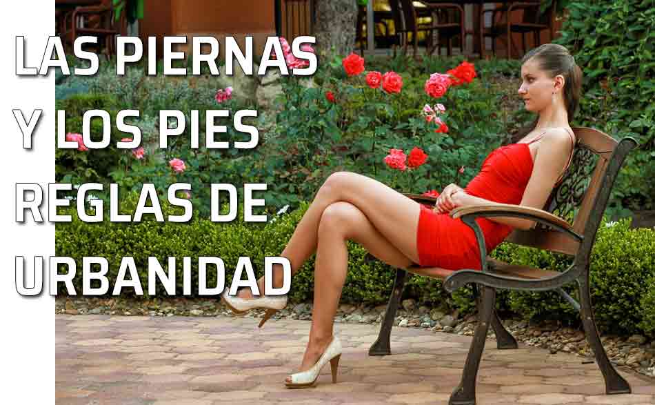 Las rodillas, las piernas y los pies. Piernas cuidadas