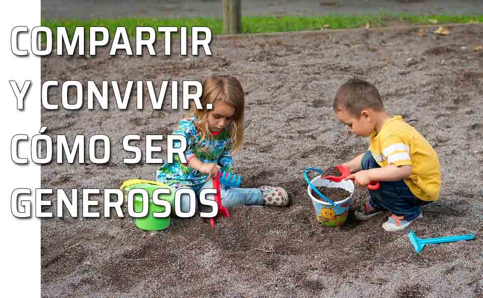 Cómo lograr que los niños aprendan a compartir y a ser generosos