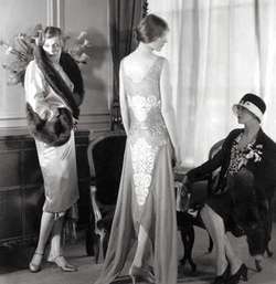 Modelos de la casa Bergdorf de 1928.