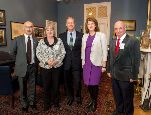 Gobernador recibe a Ministro Irlandés Joan Burton