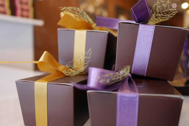 Cajas con regalos