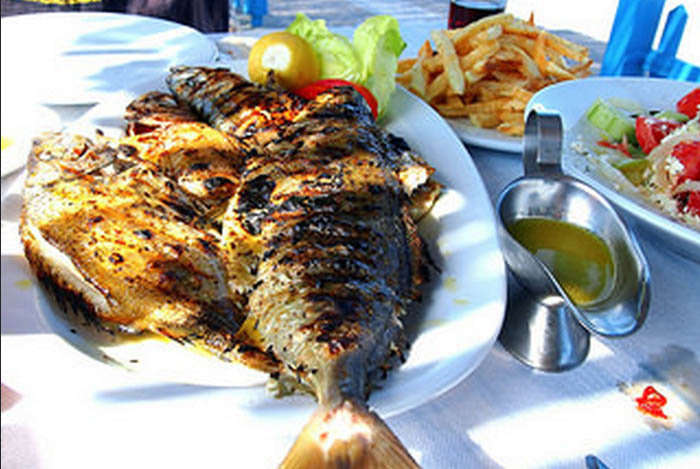 Pescado a la plancha