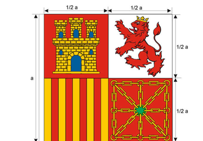 Bandera de proa a tajamar (torrotito)