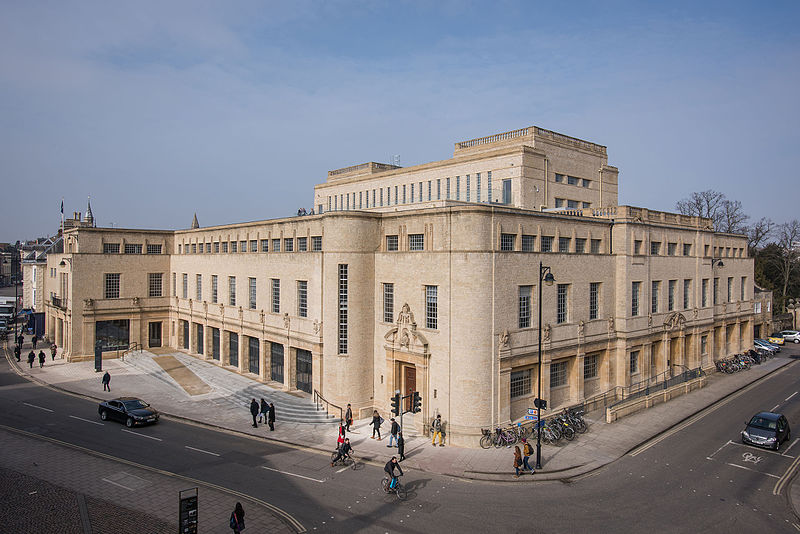 La Weston Library de Oxford.