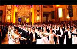 El Vals. Los bailes en Viena. Bailando un vals, puesta de largo