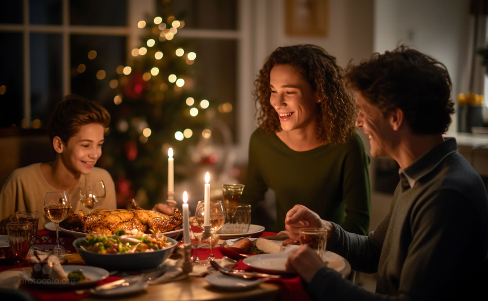 Si hay buen rollo entre la familia las celebraciones navideñas son una delicia