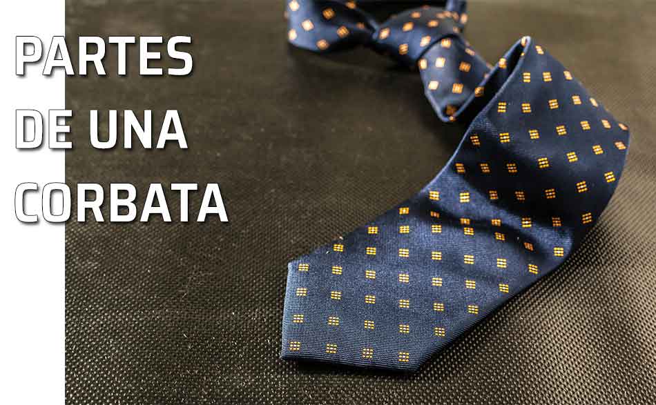 Elegante corbata de seda