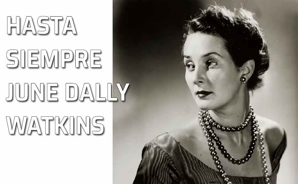 La reina de la etiqueta June Dally Watkins