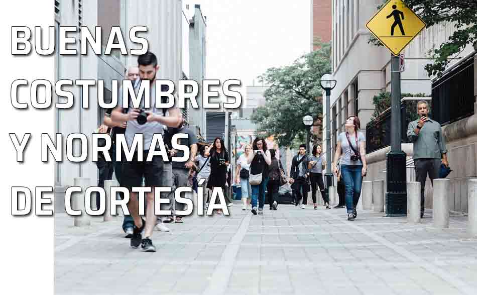 Normas de cortesía y buenas costumbres para el día a día