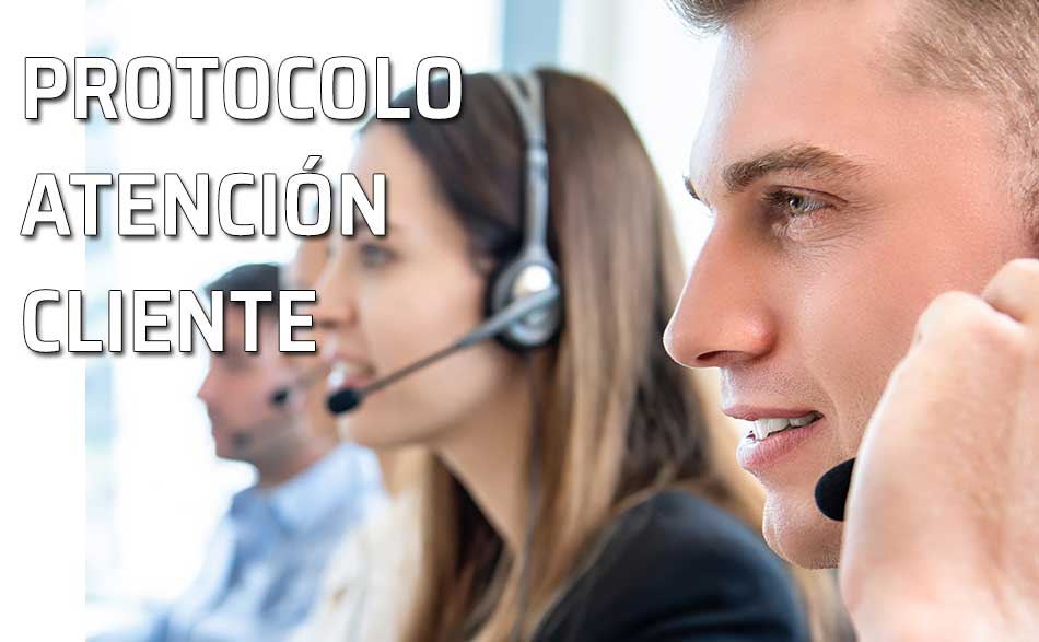 Grupo de personas de atención al cliente de una empresa