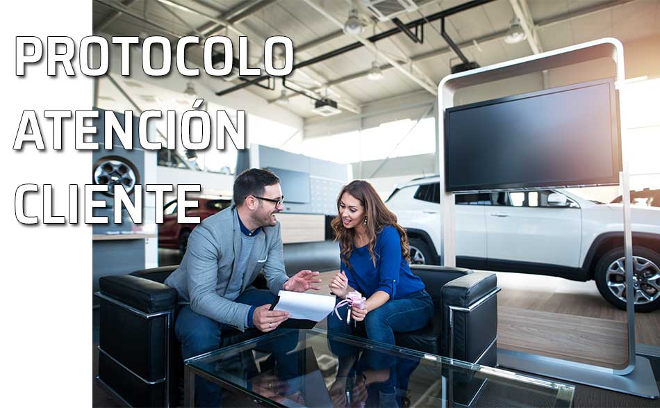 Ventas. Servicio de atención al cliente de un concesionario de automóviles