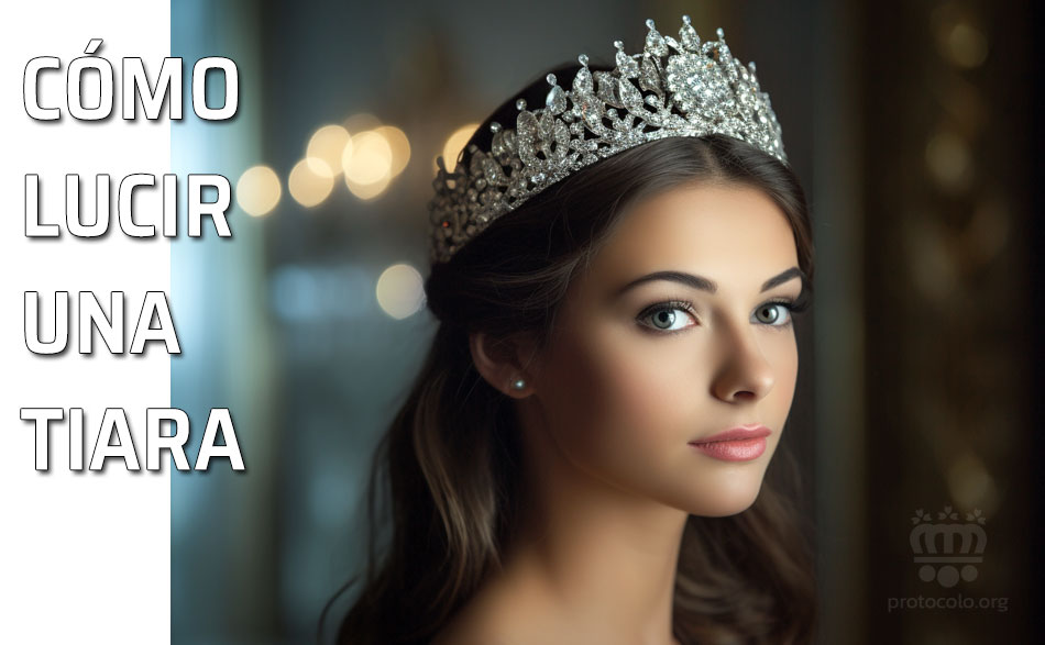 La tiara es una joya muy parecida a una diadema