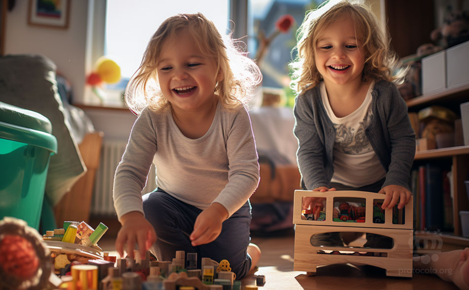 Los niños deben aprender a compartir y socializar desde que son pequeños