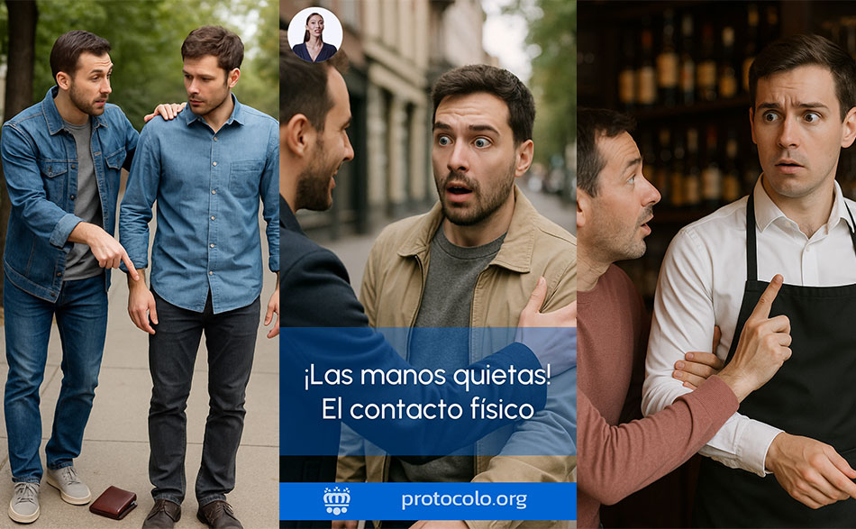 Los contactos físicos con desconocidos solo son justicables en circunstancias excepcionales