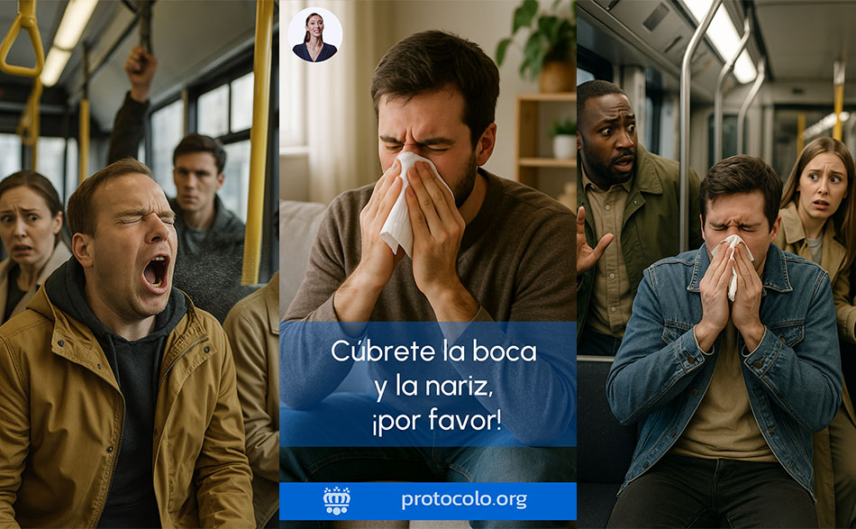 Esparcir gérmenes es un peligro, sobre todo en épocas de gripes y enfermedades similares