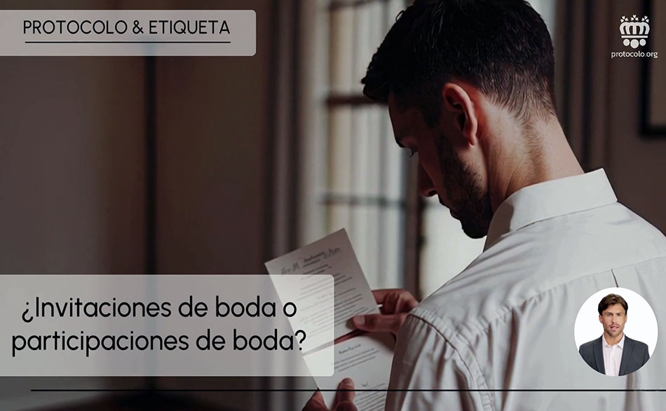 La diferencia radica en poder asistir al banquete o celebración