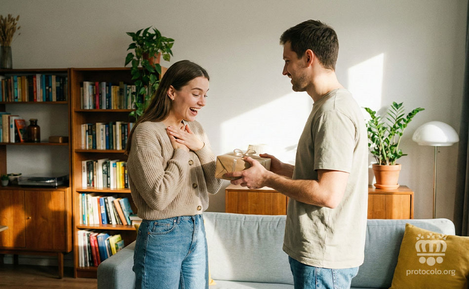 Regalar suele ser un acto de generosidad y por este motivo debe agradecerse