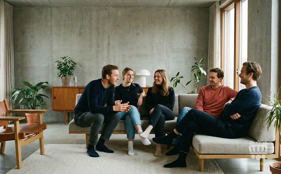 Cuando participan todas las personas presentes, las conversaciones se suelen enriquecer