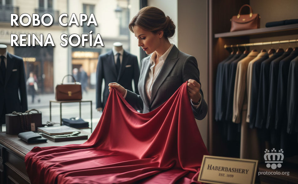 El misterioso robo de la capa de la Reina Sofía de Grecia, reina de España