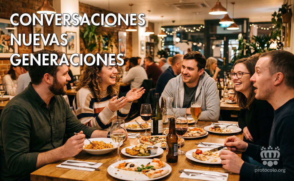 Las conversaciones actuales son muchos más libres y se habla de muchos temas. Los temas que en el pasado eran un tabú ahora se pueden hablar con cierta prudencia
