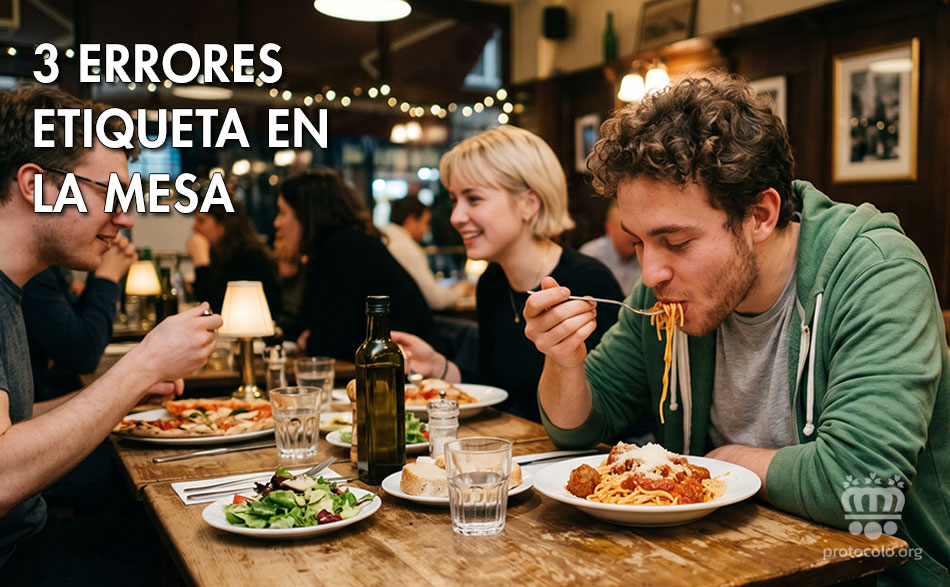 La mesa es uno de los mejores banco de pruebas para ver los buenos modales de una persona. 3 errores de etiqueta que suelen ser bastante comunes