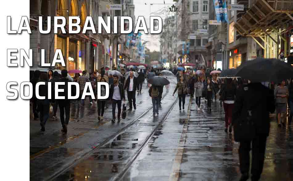 Calle transitada. Urbanidad y sociedad