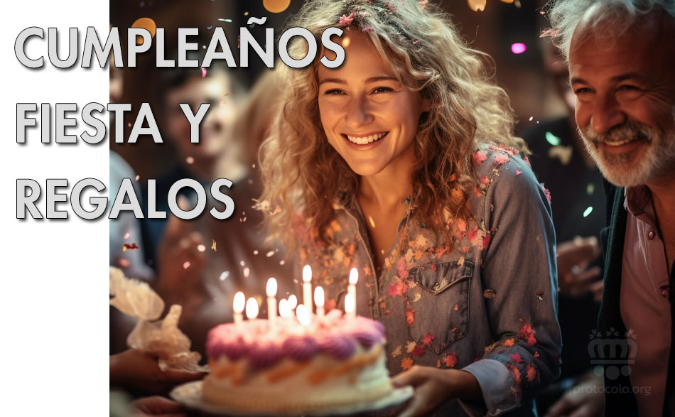 Las fiestas de cumpleaños son muy habituales entre personas de todo tipo de edades