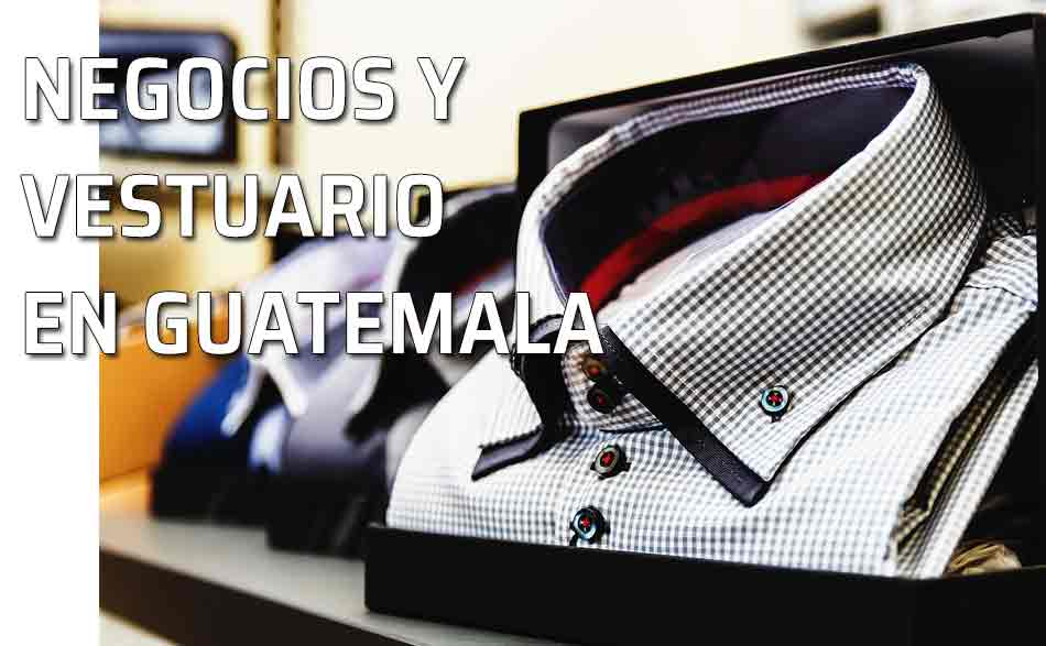 Camisas de hombres. Vestuario en Guatemala