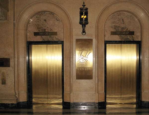 Ascensor, Pacific Center Building, Los Angeles, California.