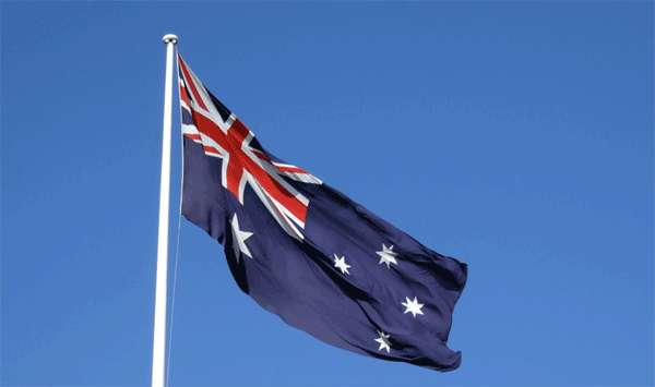 Bandera de Australia.