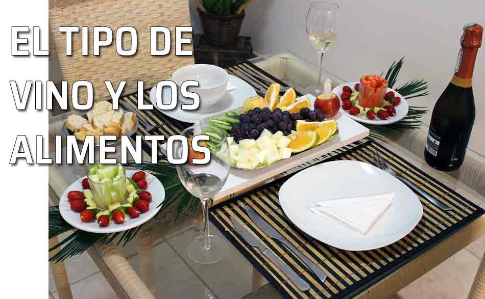 Mesa con fruta