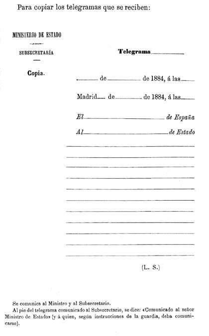 Documento diplomático.