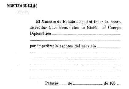 Documento diplomático.