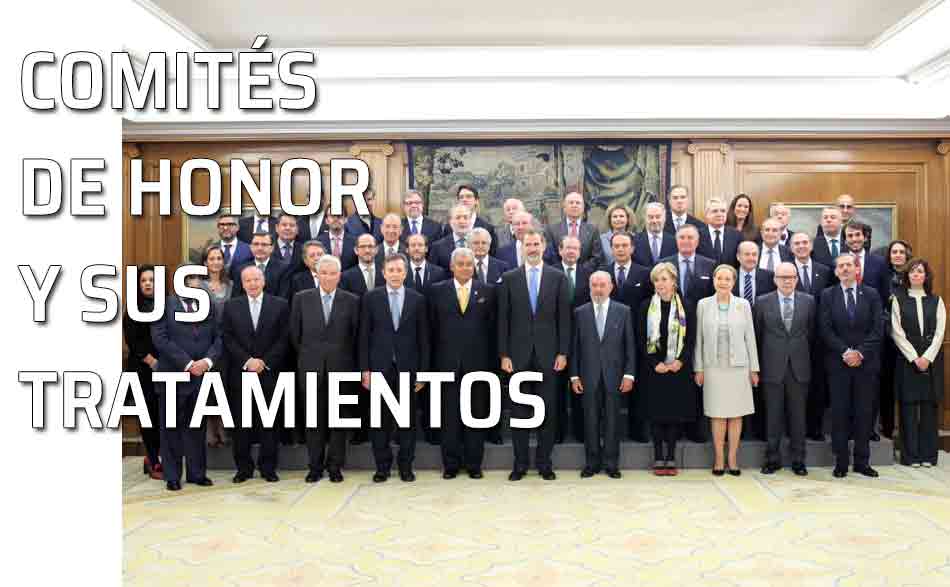 Su Majestad el Rey junto al comité organizador del 'World Law Congress of the World