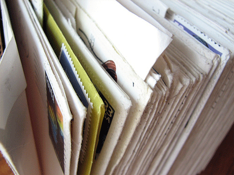 Cartas archivadas.