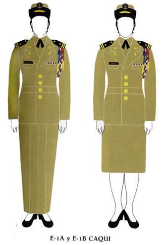 Uniforme mujer Modelo E.