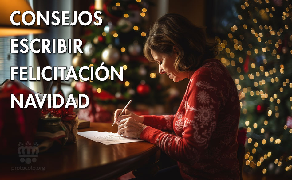 Una felicitación de Navidad no es una carta, hay que ser breves y concisos