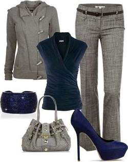 Combinaciones del color gris.