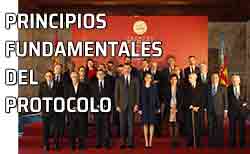 Los principios fundamentales del protocolo. Entrega de los premios Rey Jaime I