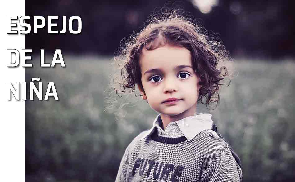 Mirada de la niña