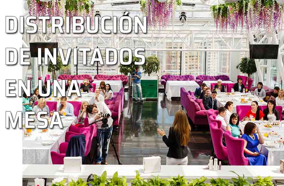 Cómo ubicar de forma correcta a sus invitados en una mesa, Banquete