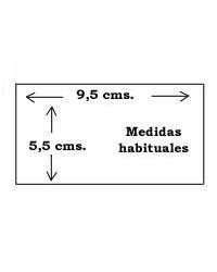 Medidas tarjeta visita