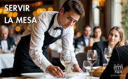 El servicio de mesa consiste en saber atender bien a los clientes o invitados