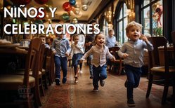 Los niños, por muy bien educados que estén, son niños y se comportan como lo que son, niños