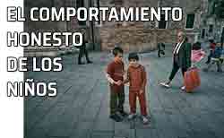 Enseñar a los niños a comportarse de forma honesta